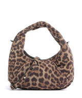 Les Visionnaires Greta Essential Cozy Mini Handväskor leo print