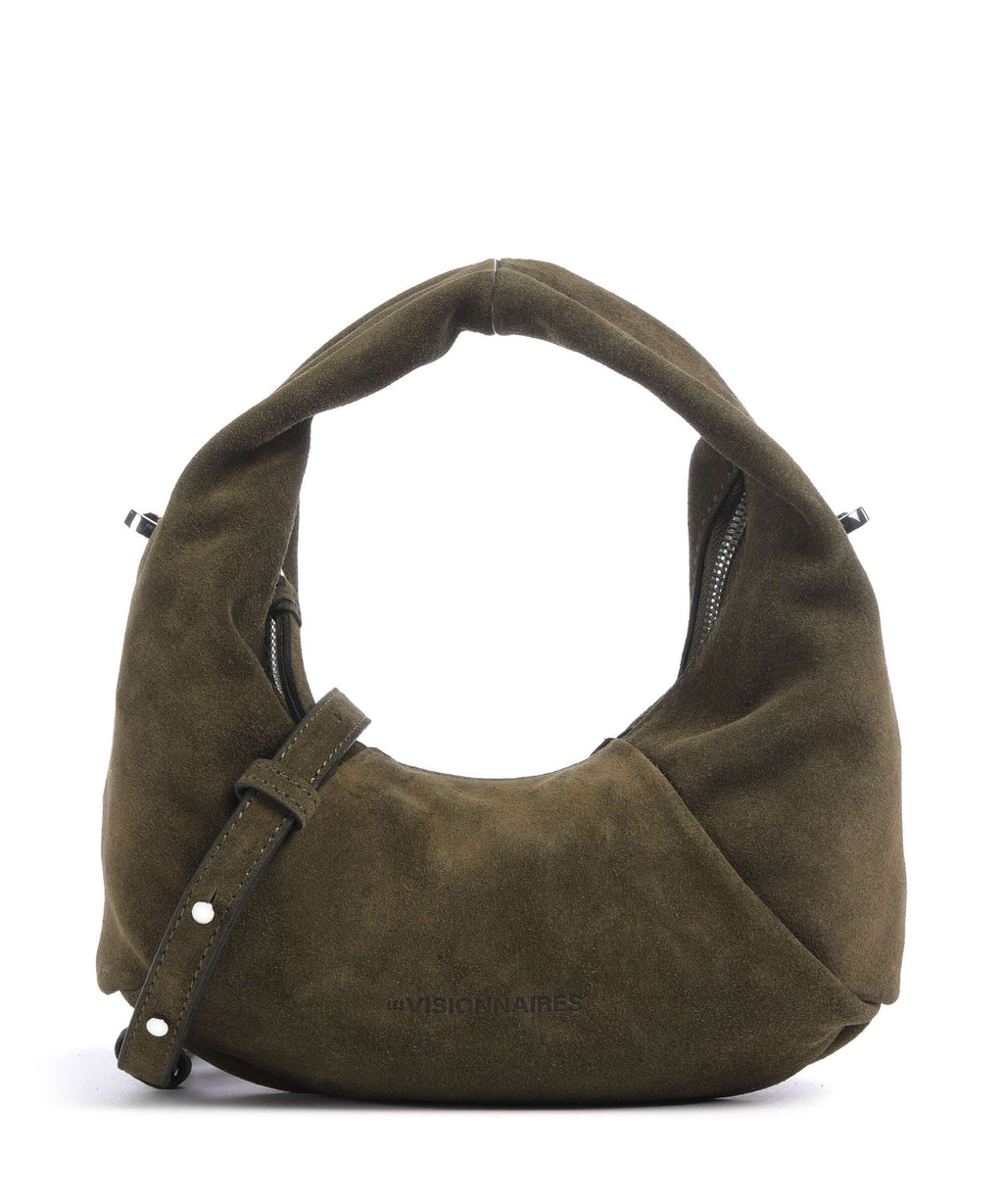 Les Visionnaires Greta Essential Cozy Mini Handbag deep jungle