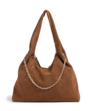 Les Visionnaires Jade Cozy Chain Hobo väska cognac
