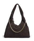 Les Visionnaires Jade Cozy Chain Hobo väska dark brown