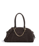 Les Visionnaires Odette Cozy Chain Handbag dark brown