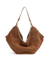 Les Visionnaires Amelie Cozy Chain Hobo väska cognac