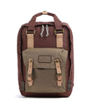 Doughnut Jungle Macaroon Ryggsäck maroon/khaki