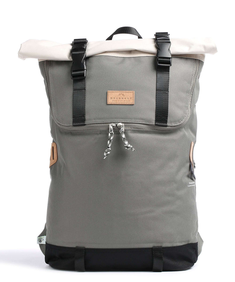 Doughnut Reborn Christopher Rolltop backpack grey/stone
