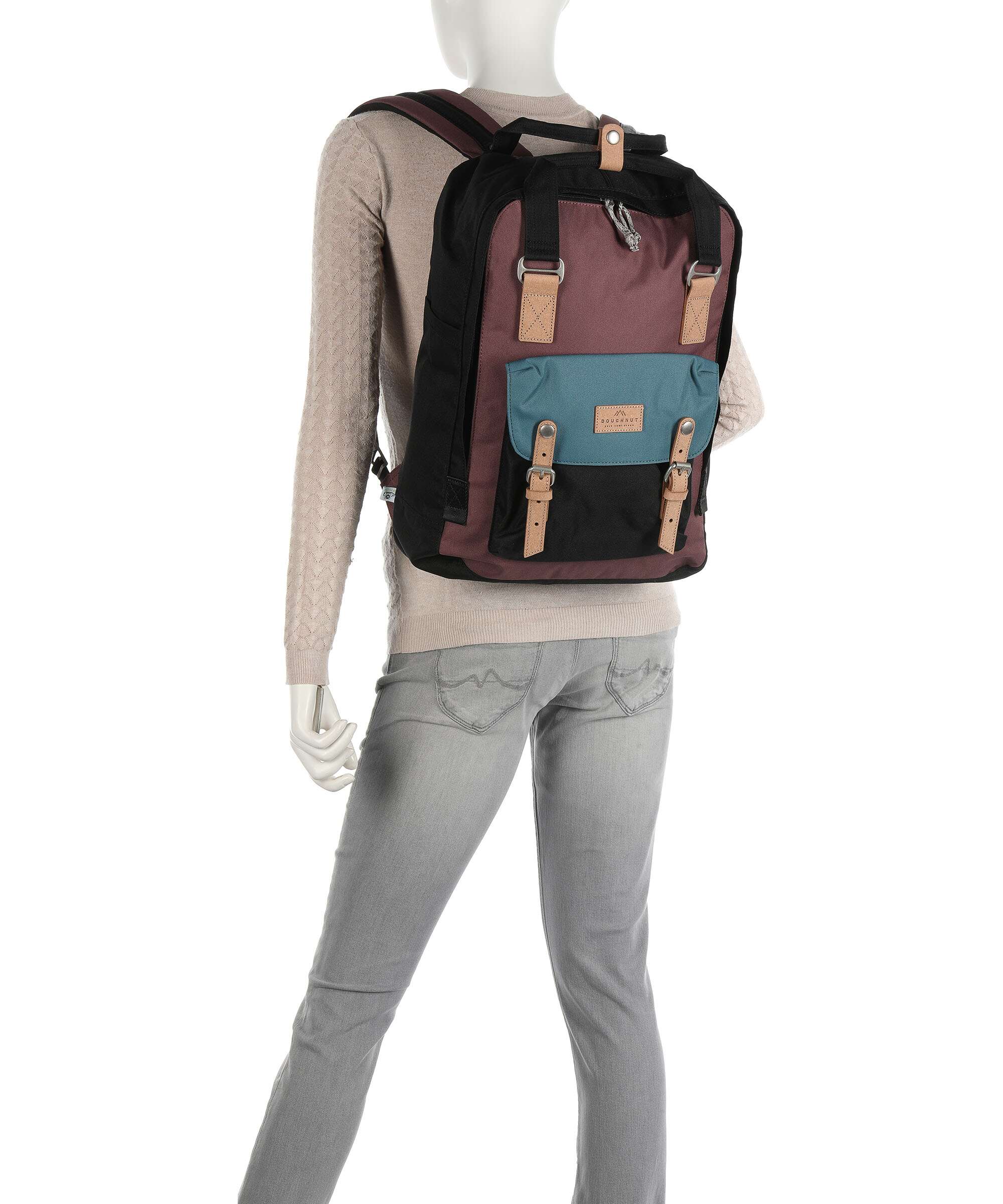 Doughnut Reborn Macaroon Large Backpack army