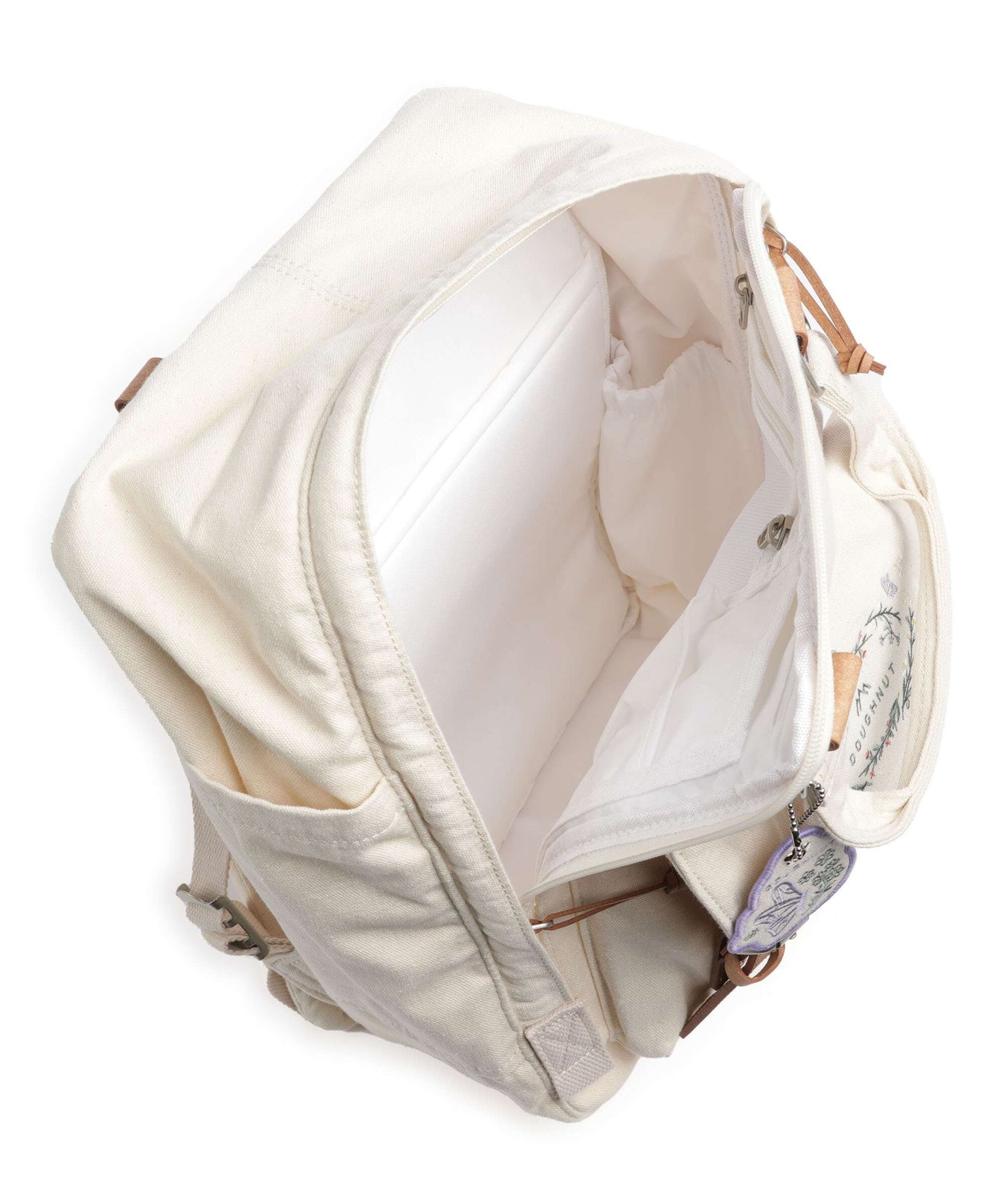 Doughnut Sweetened Fantasy Macaroon Backpack beige