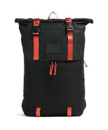 Doughnut The Dudes Christopher Dark Rolltop ryggsäck black
