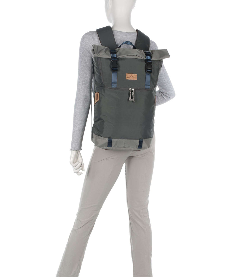 Doughnut Euro Christopher Rolltop backpack grey