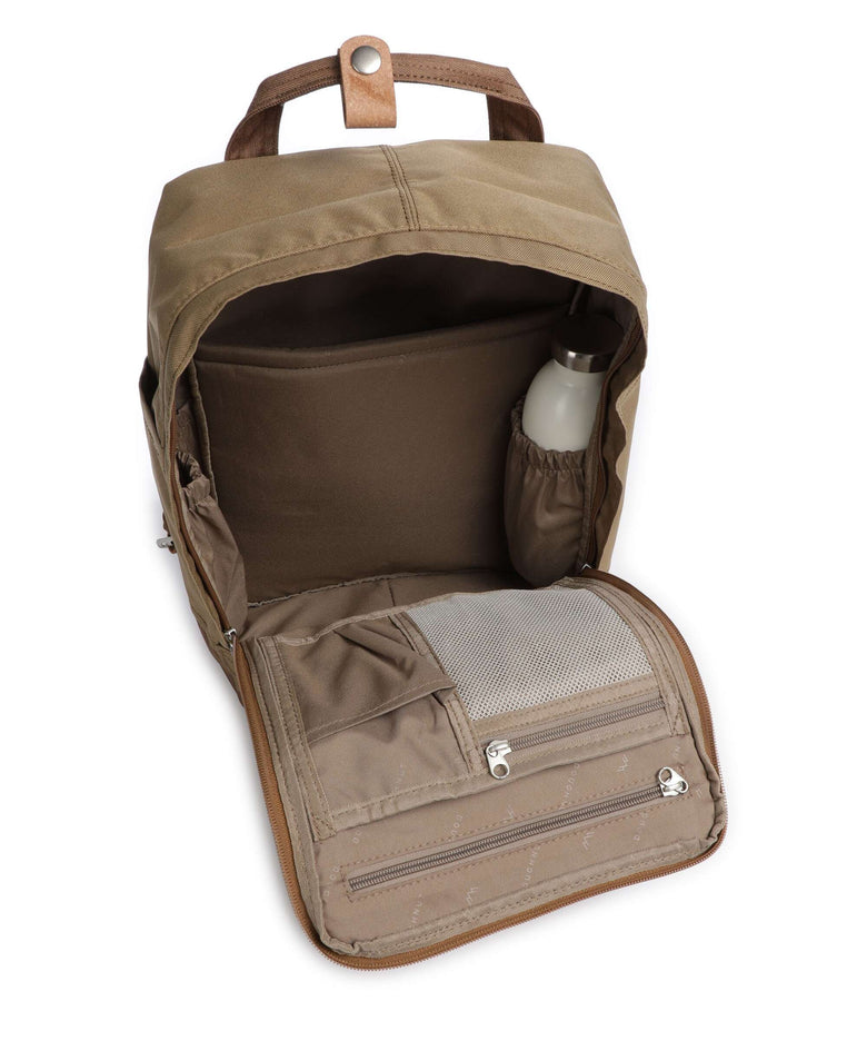 Doughnut Macaroon Backpack khaki/camel