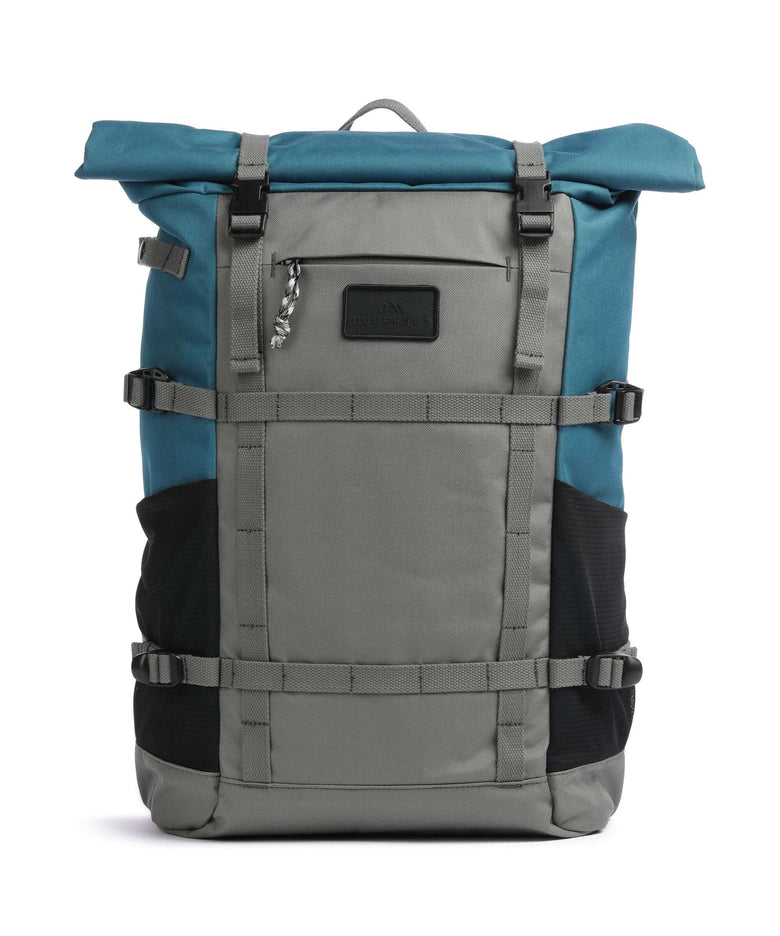 Doughnut Paratrooper Rolltop backpack grey/teal
