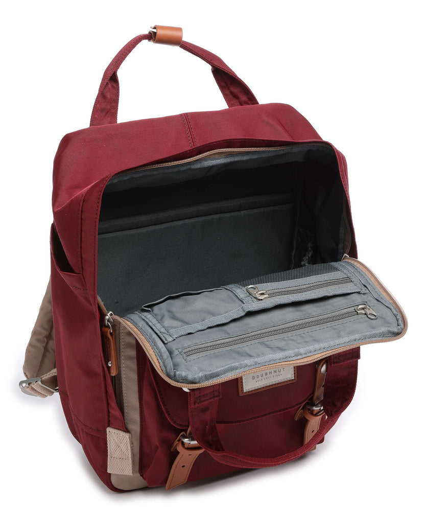 Doughnut Macaroon Backpack hazelnut/wine