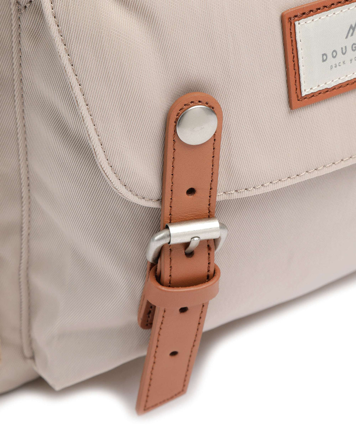 Doughnut Macaroon Backpack ivory