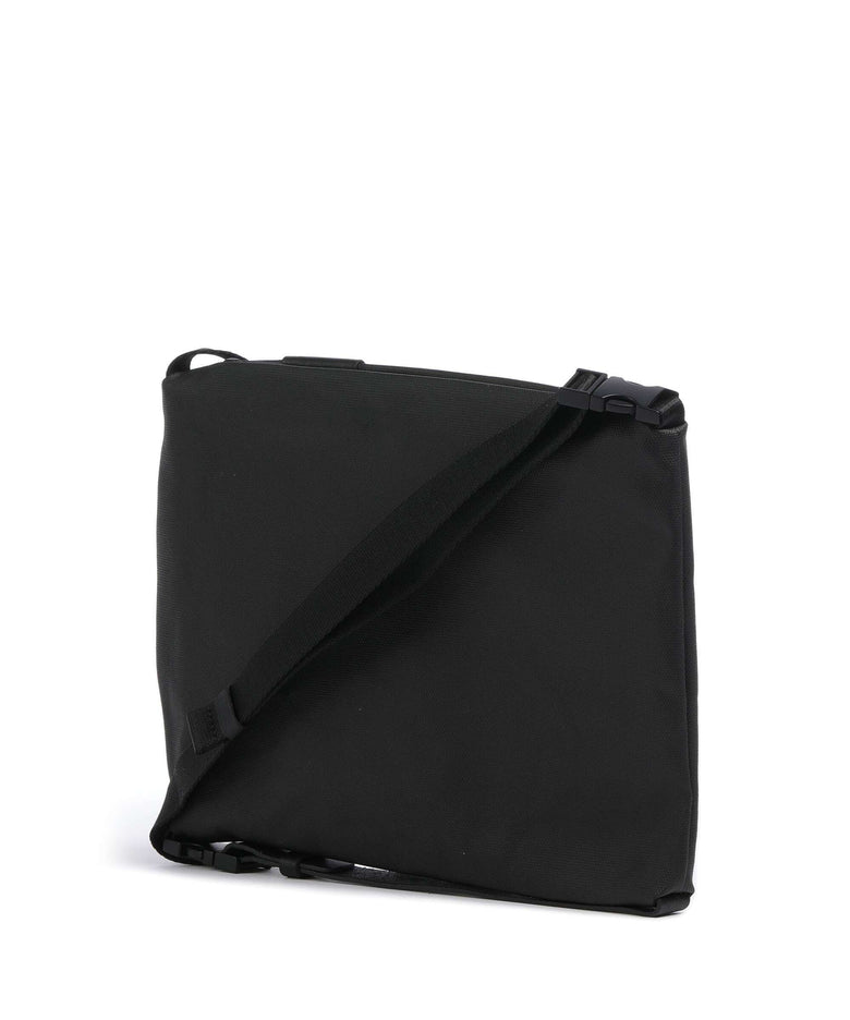 Côte&Ciel Coated Canvas Inn Medium Briefcase black