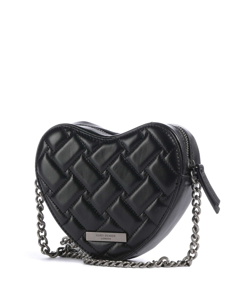 Kurt Geiger Kensington Heart Crossbody bag black