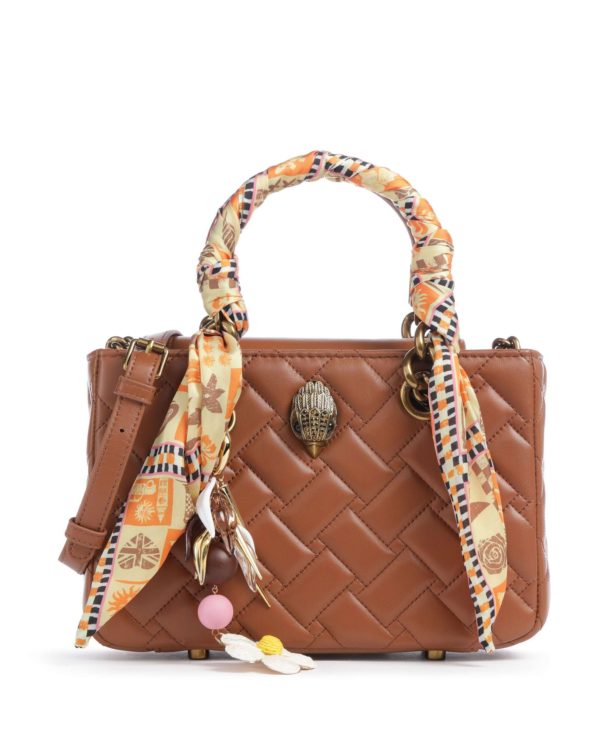 Kurt Geiger Kensington Square Handbag tan combination