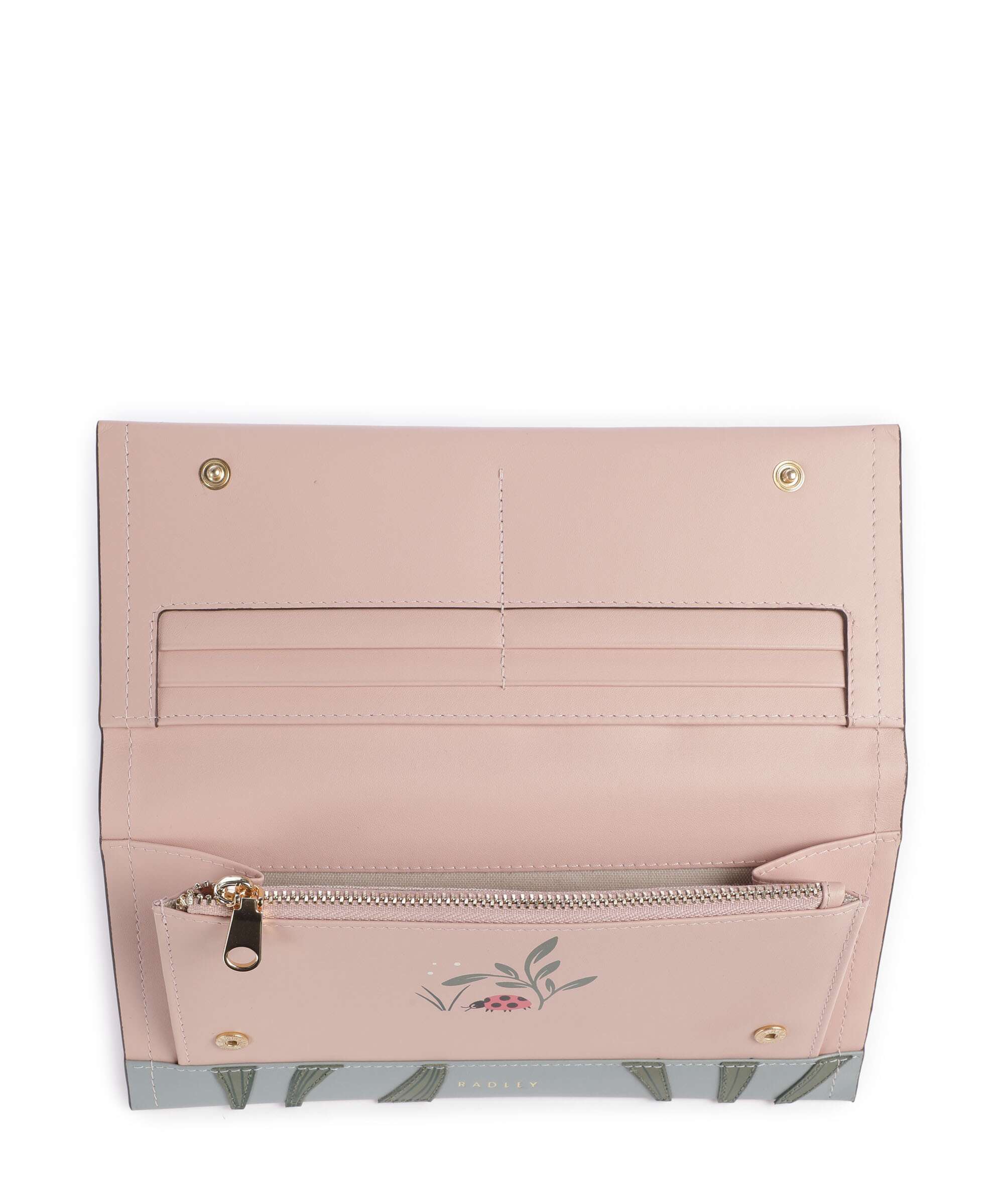 Radley London Spring Meadow Wallet prairie pink