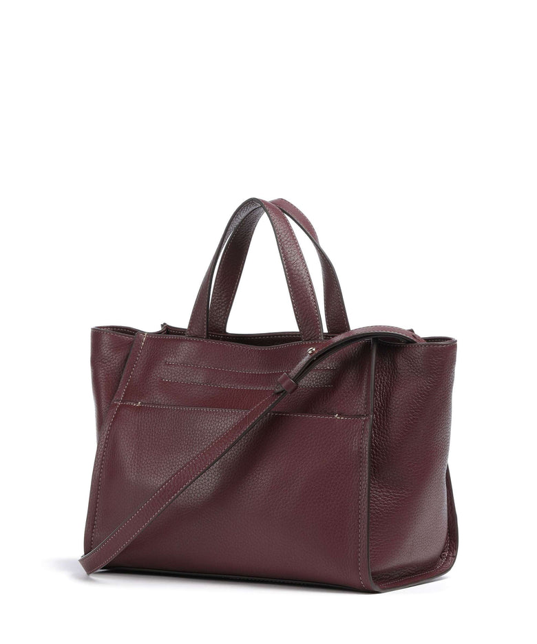 Radley London Oak Street Handbag dark cherry
