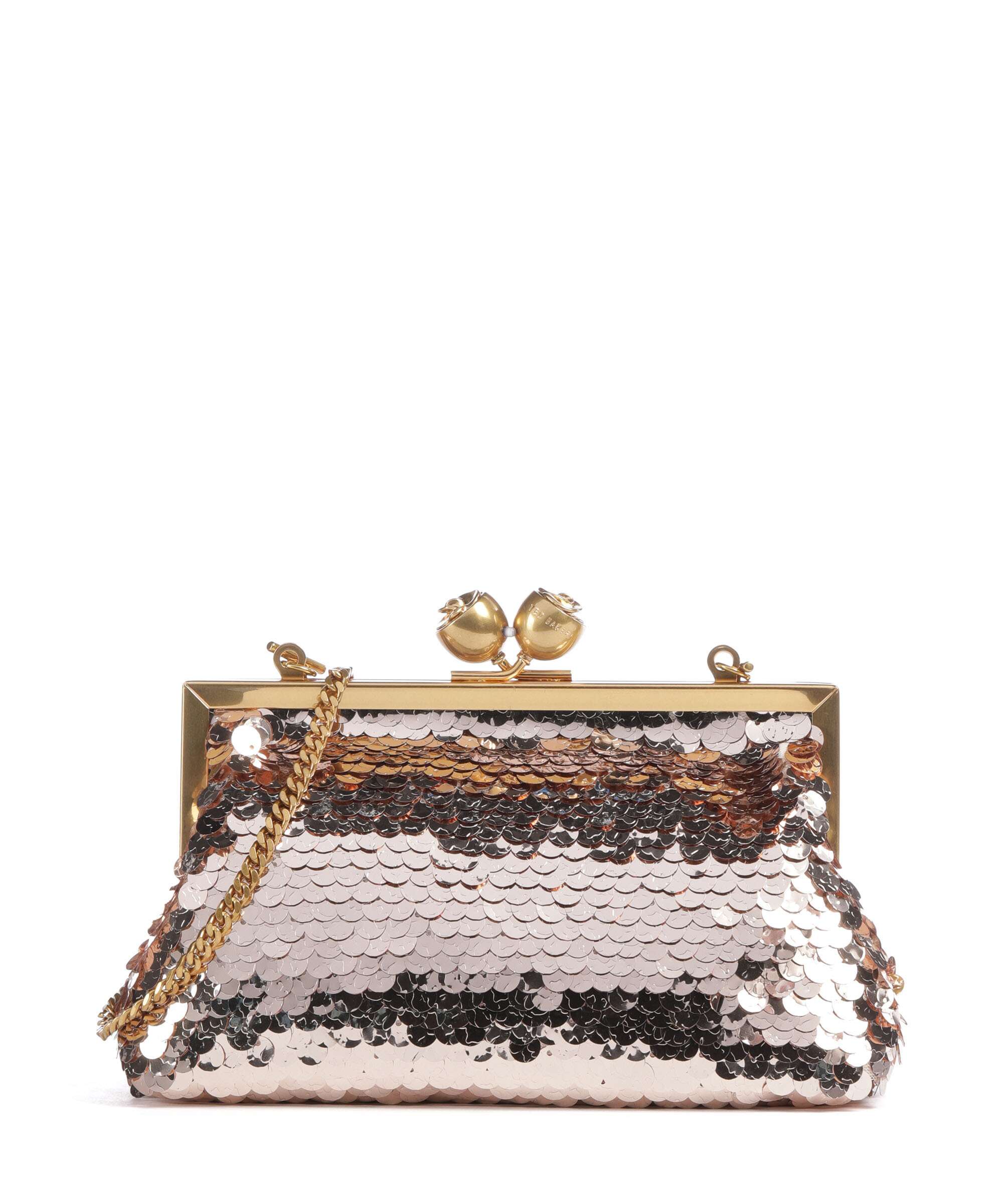 Ted Baker Sequinz Crossbody bag rose gold