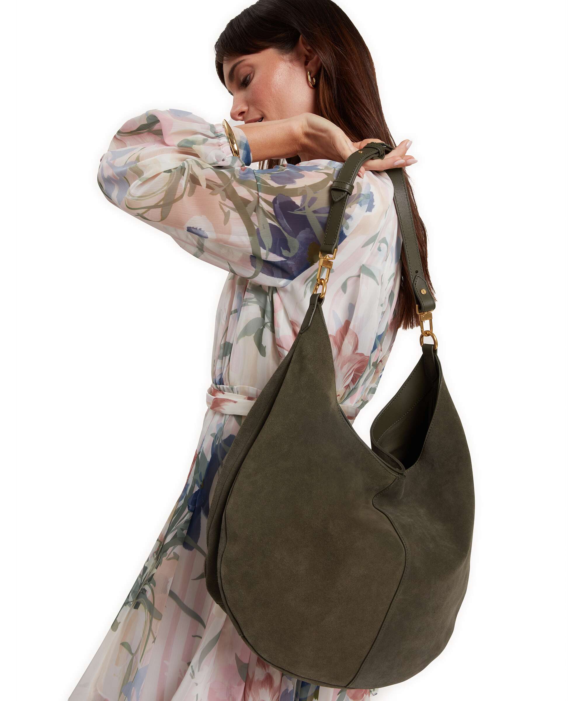Ted Baker Amylisa Hobo bag dark green