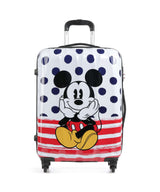 American Tourister Disney Legends Resväska med 4 hjul mickey blue dots