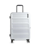 Samsonite Quadrix Resväska med 4 hjul silver
