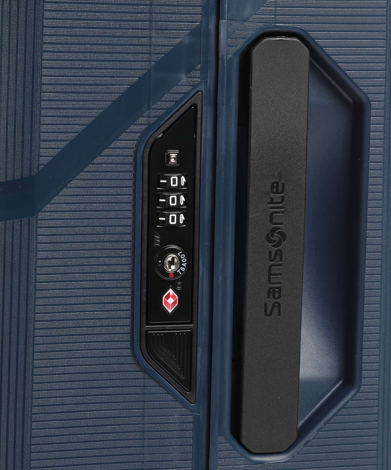 Samsonite Magnum Eco Spinner (4 wheels) midnight blue