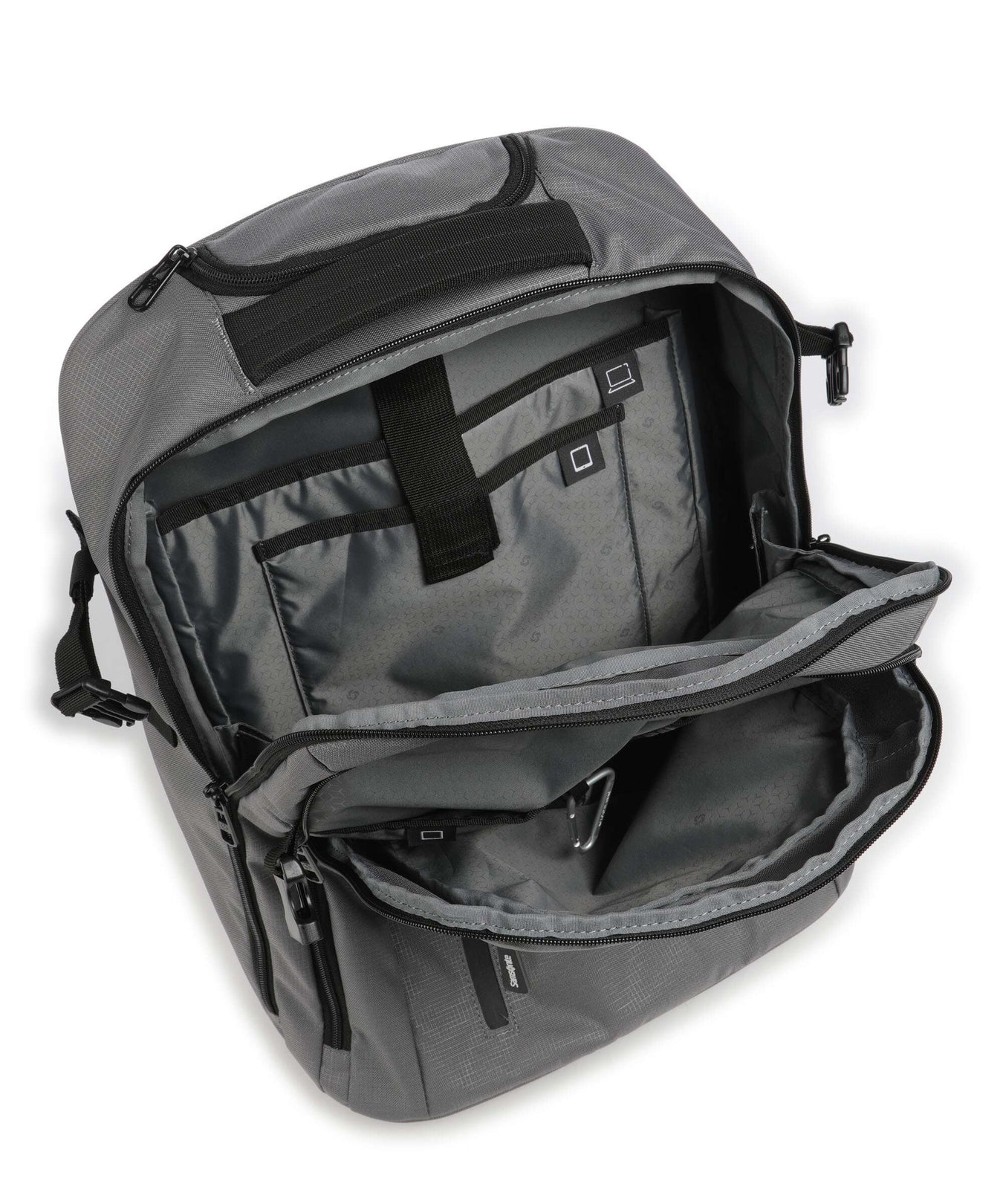 Samsonite ROADER Backpack with wheels drifter grey