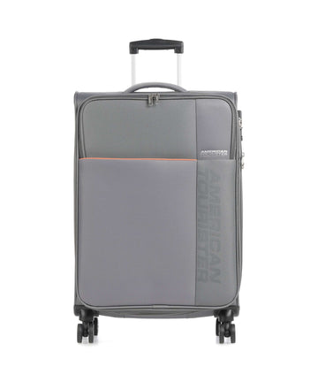 American Tourister Fun Cruise Resväska med 4 hjul grey/orange