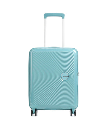 American Tourister Soundbox Resväska med 4 hjul turquoise tonic