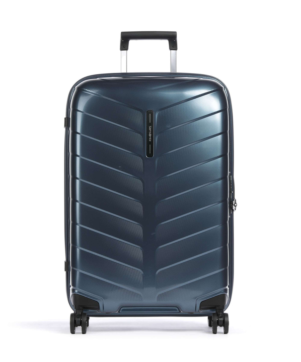 Samsonite Attrix Spinner (4 wheels) steel blue