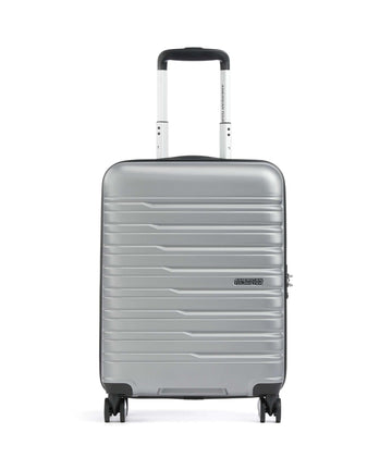 American Tourister Flashline Resväska med 4 hjul sky silver