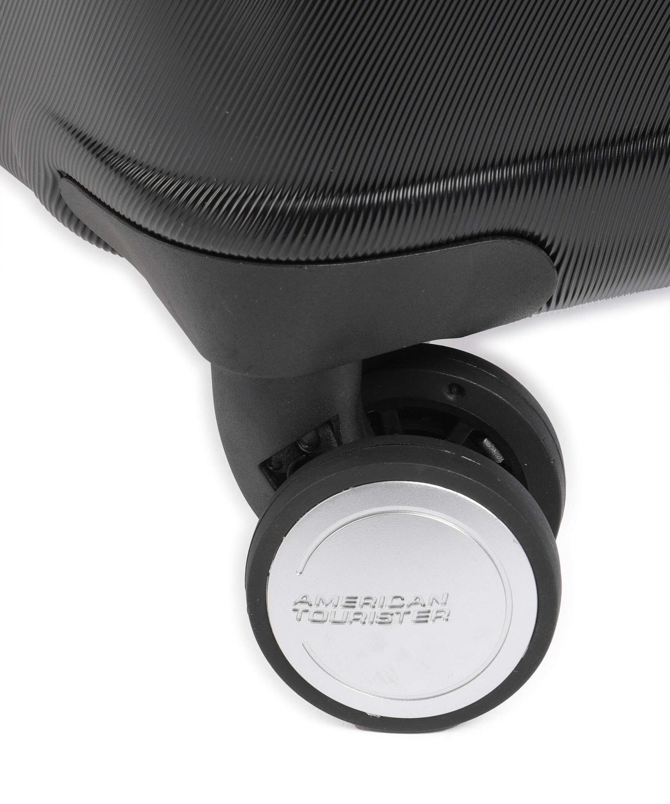 American Tourister Flashline Spinner (4 wheels) shadow black