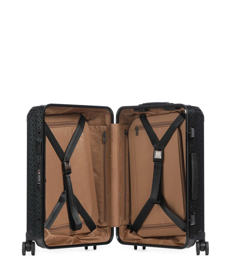 Samsonite Lite-Box Alu Boss Edition Spinner (4 wheels) graphite monogram
