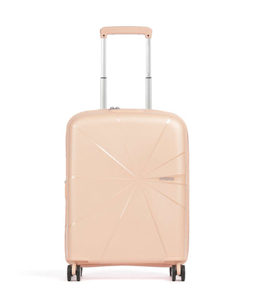 American Tourister Starvibe Resväska med 4 hjul metallic peach