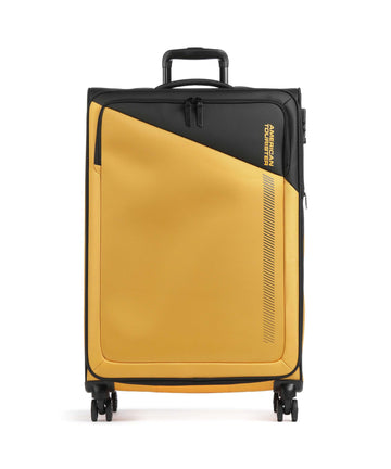 American Tourister Daring Dash Resväska med 4 hjul black/yellow