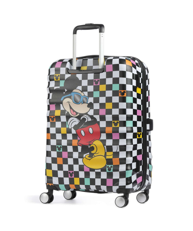 American Tourister Wavebreaker Disney Spinner (4 wheels) mickey check