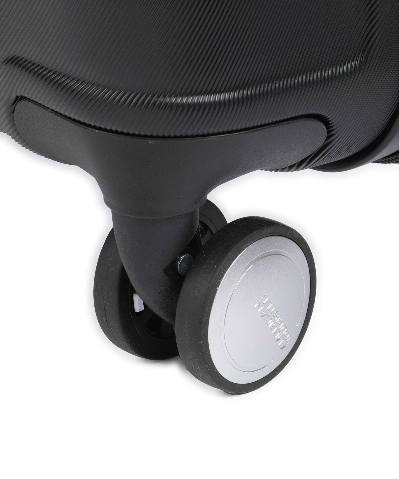 American Tourister Flashline Spinner (4 wheels) shadow black