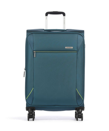 Samsonite Base Breeze Resväska med 4 hjul petrol blue