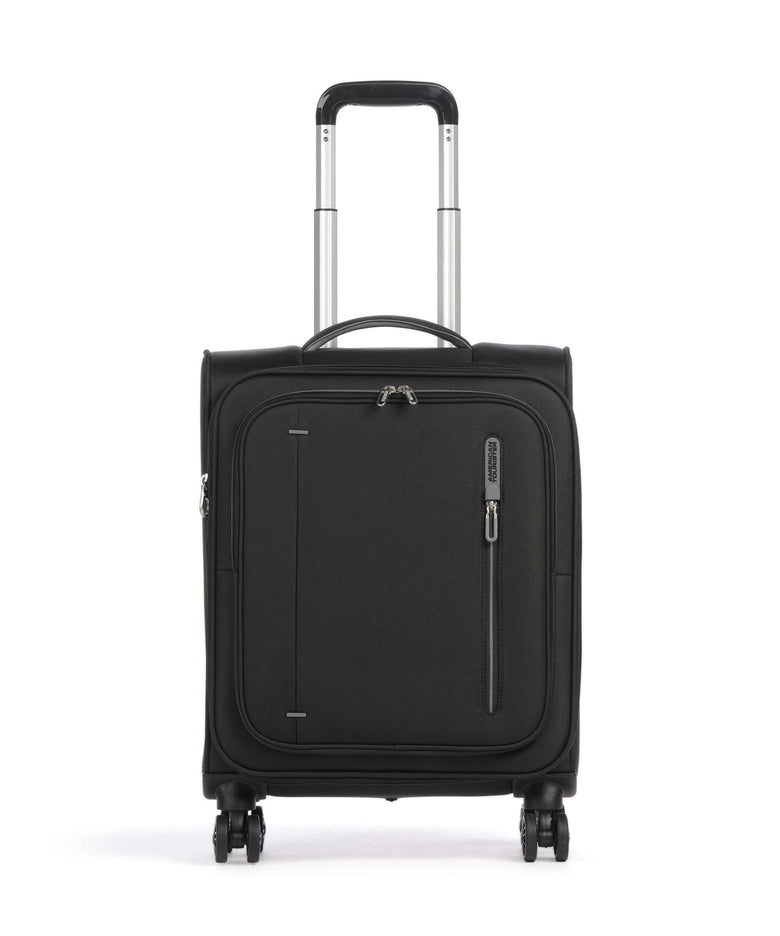 American Tourister Cloudrider S Spinner (4 wheels) jet black