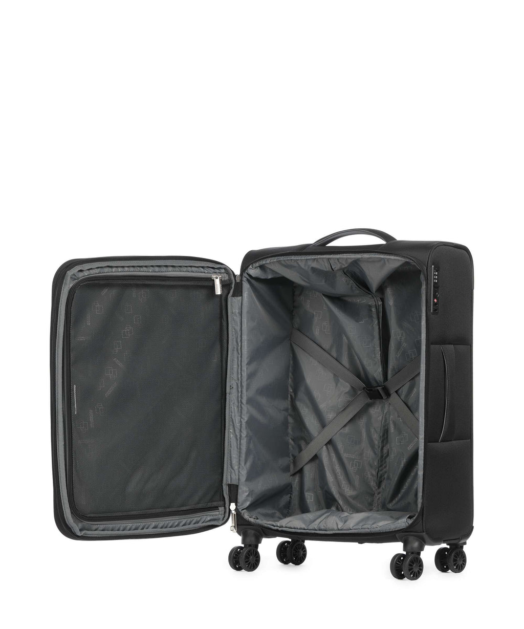 American Tourister Cloudrider M Spinner (4 wheels) jet black