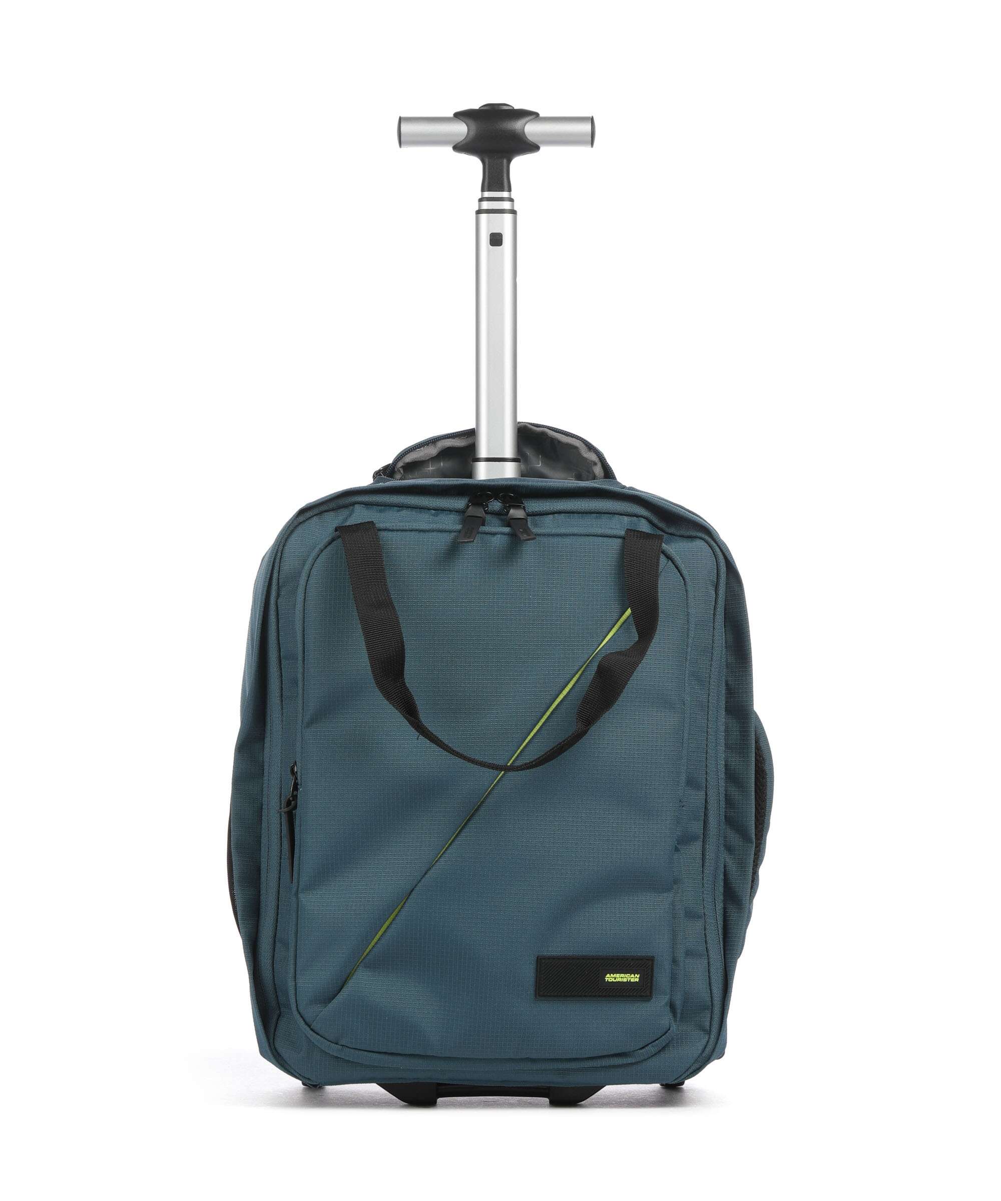 American Tourister Take2Cabin MS Backpack with wheels harbor blue