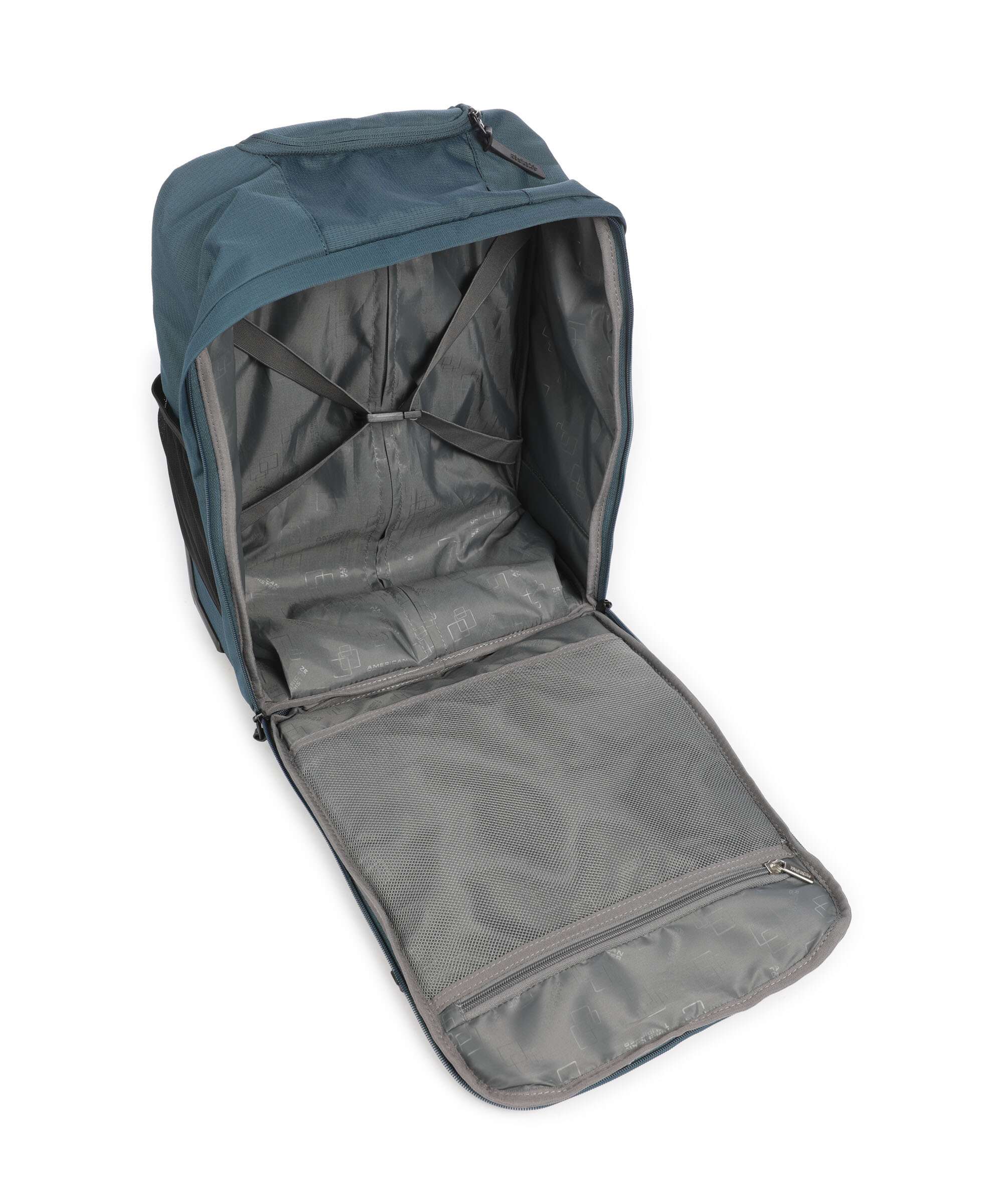 American Tourister Take2Cabin MS Backpack with wheels harbor blue