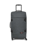 Eastpak Trans4 M Duffel trolley black denim