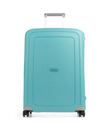 Samsonite S'Cure Resväska med 4 hjul aqua blue