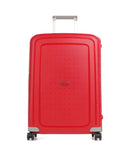 Samsonite S'Cure Resväska med 4 hjul crimson red