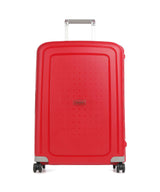 Samsonite S'Cure Resväska med 4 hjul crimson red