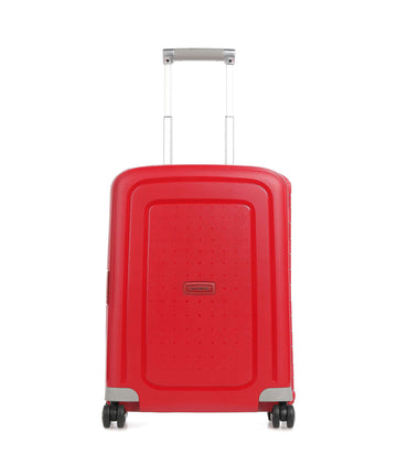 Samsonite S'Cure Resväska med 4 hjul crimson red