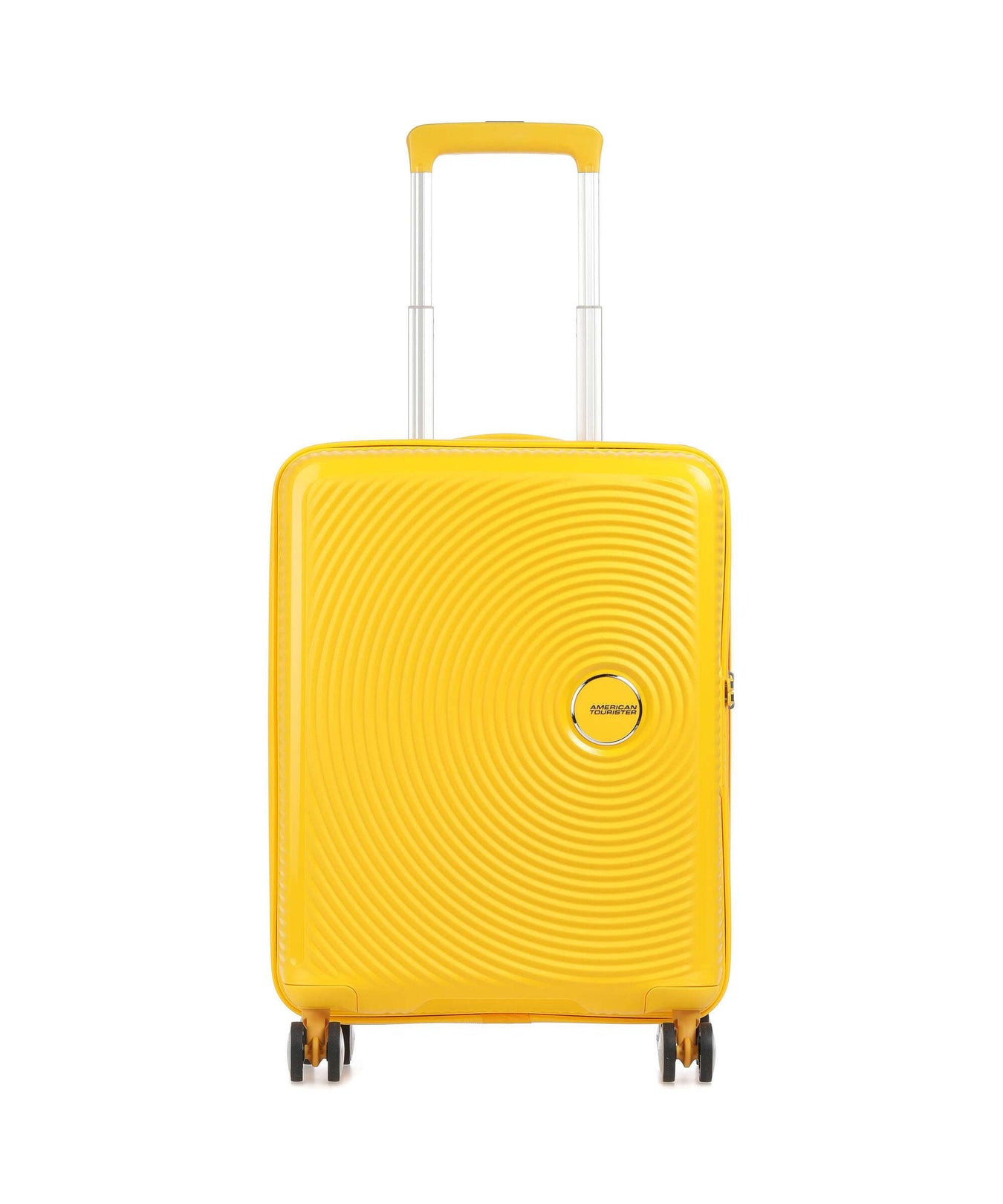 American Tourister Soundbox Spinner (4 wheels) golden yellow