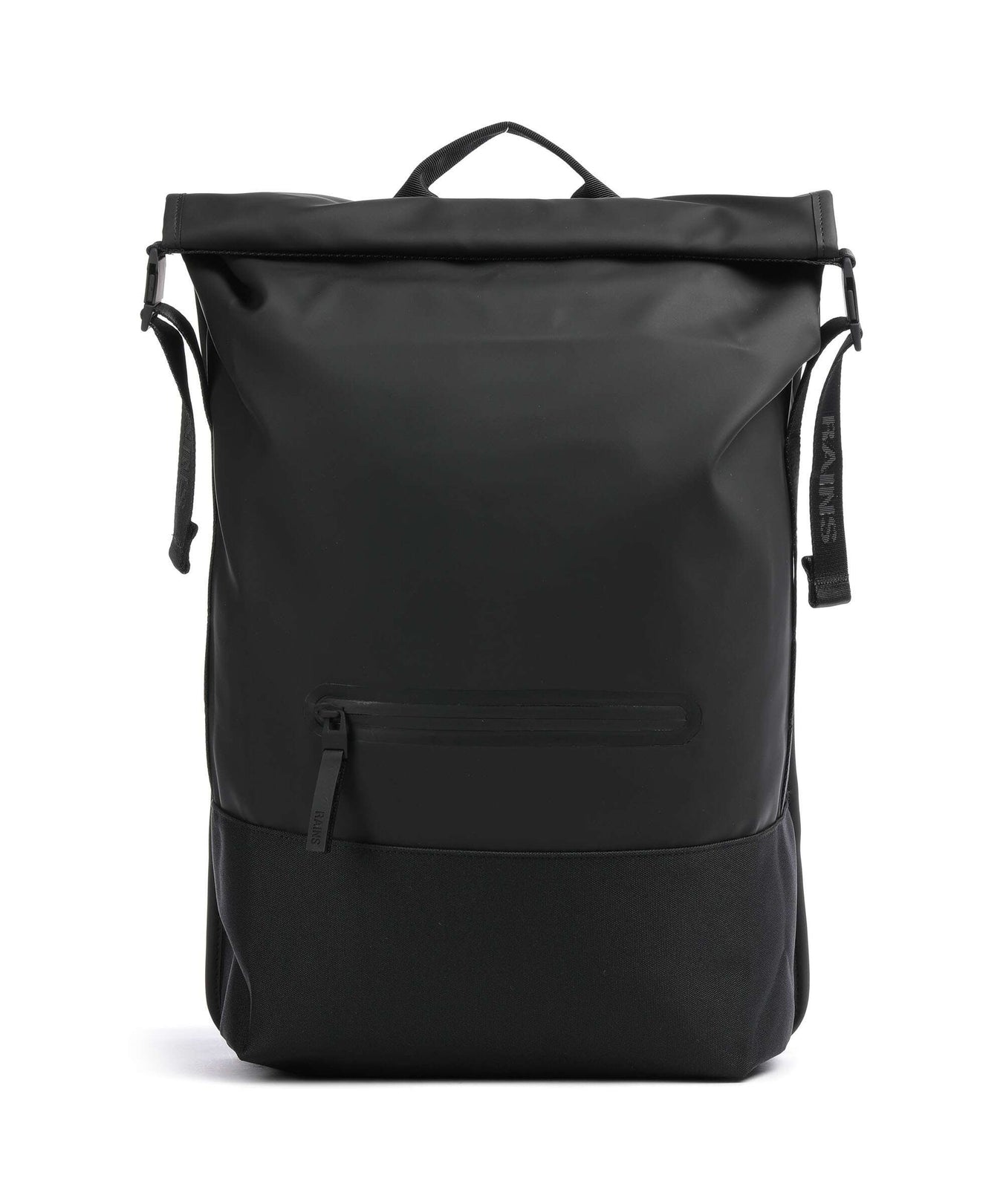 Rains Trail Rolltop backpack black