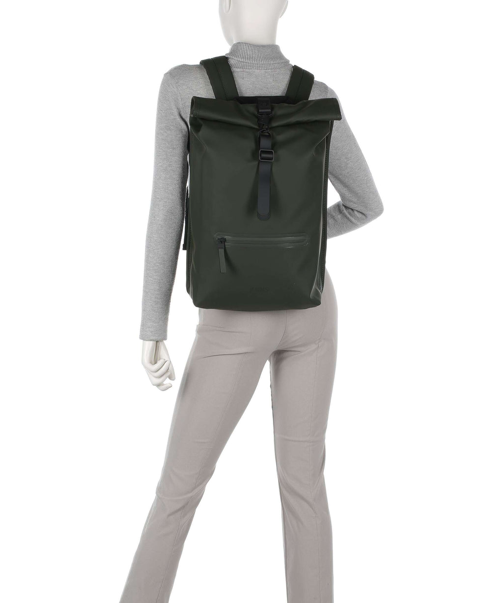Rains Rolltop backpack night